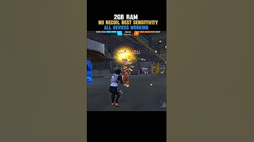 😱 2GB RAM No Recoil Sensitivity 🔥 All Devices 100% Headshot Settings | Free Fire Pro Trick 👑