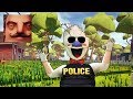 Hello neighbor  ice scream 2 rod police act 2 hole