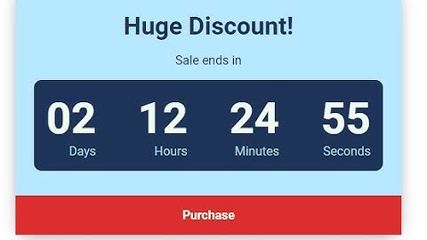 How To Add A Countdown Timer To Your Blogger Website