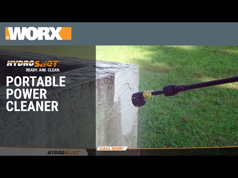 WORX Hydroshot | Portable Power Cleaner