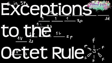Exceptions to the Octet Rule - Revision for A-Level Chemistry