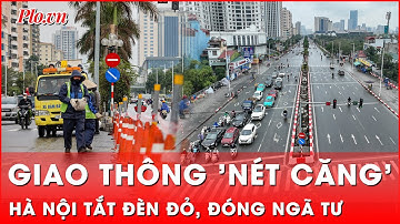 Tắt đèn đỏ và đóng ngã tư, giao thông Hà Nội ‘nét’ đến không ngờ | Thời sự