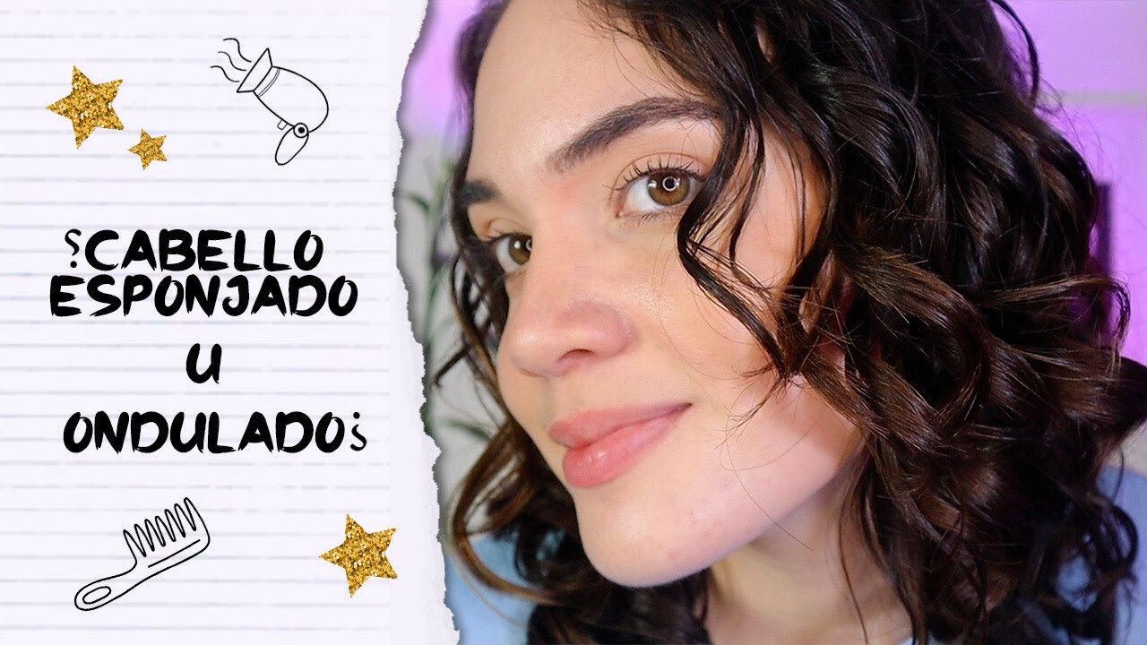 PEINA TU CABELLO ONDULADO DE ESTA FORMA Y VERÁS🤩