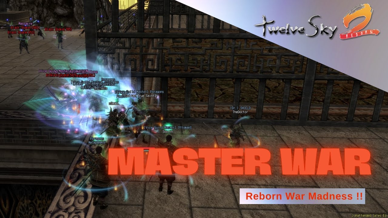 Twelve Sky 2 Reborn Master War