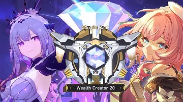 Castorice SS Rank Clear On Wealth Creator 20 - Full Run - Honkai: Star Rail