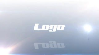 Light Streaks Logo After Effects Template