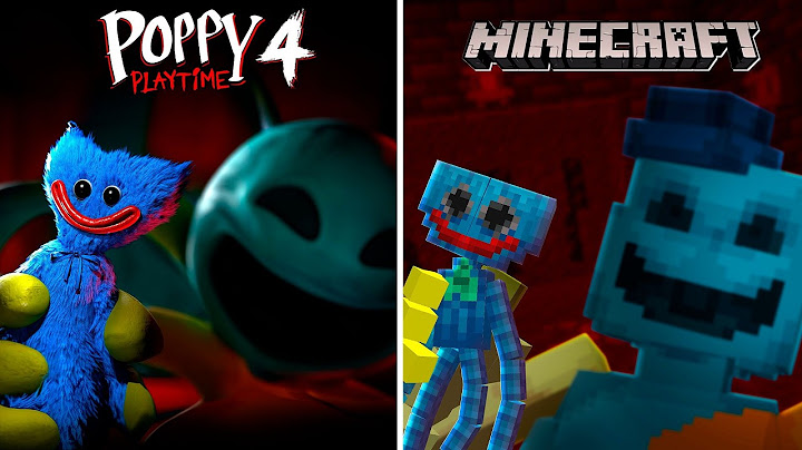 Criei o TRAILER de POPPY PLAYTIME 4 Dentro do Minecraft !