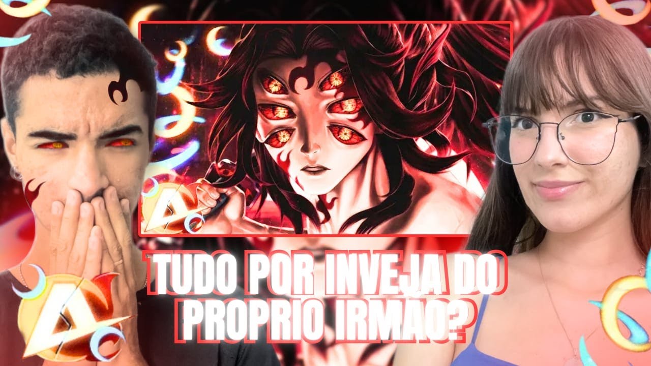 ♪ Kokushibo (Kimetsu no Yaiba) | Inveja | AniRap | Sathur React