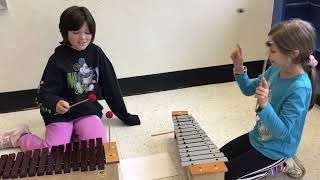 Nature Lovers Performing Their Original Composition Through The Forest