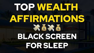 Black Screen Wealth Affirmations 8 Hours screenshot 3