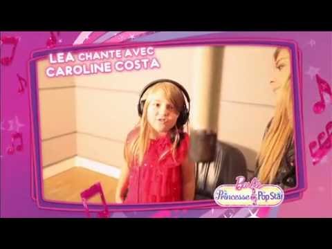 Barbie la Princesse et la Popstar  -- Léa, la grande gagnante du concours de chant Barbie