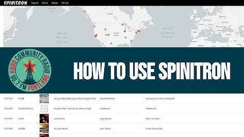 Spinitron Tutorial