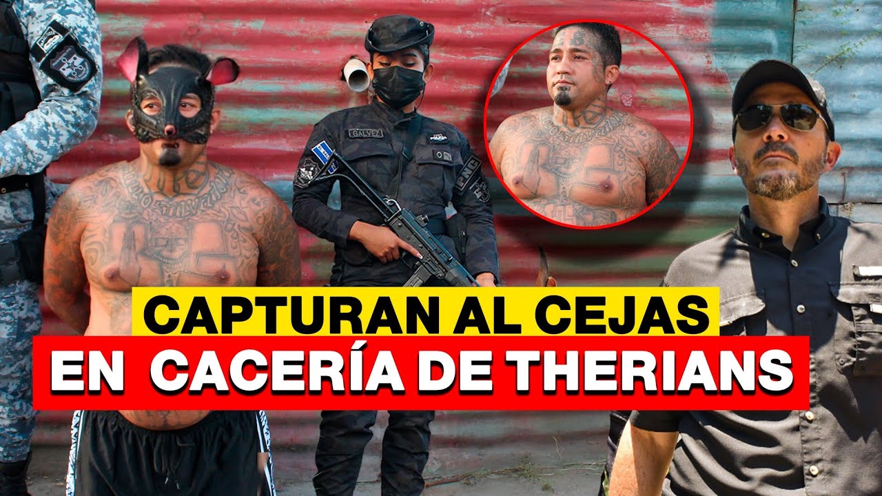 ¡Capturan al Cejas en mega cacería de therians en El Salvador!