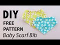 DIY Free pattern - Baby Scarf Bib