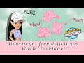 how to get free drip items on moviestarplanet!