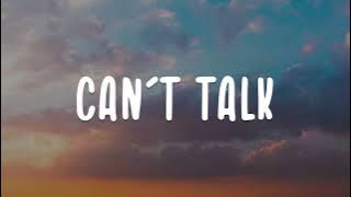 Ahmad - Can't Talk