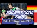 Johannes Golla Pivot N 4 Goals Tokyo Handball Qualification 2020