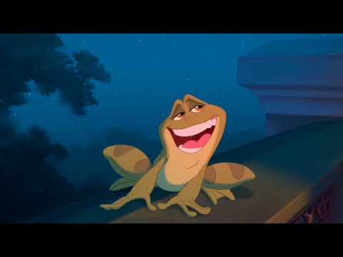 The Princess And The Frog Funny Clips Tiana Turns Into A Frog