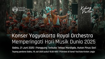 [SIARAN TUNDA] Kidung Pertiwi – Konser Yogyakarta Royal Orchestra Memperingati Hari Musik Dunia 2025