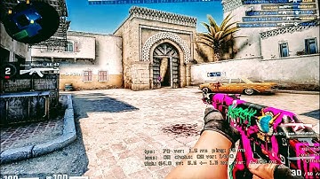 CS:GO on MacBook Air M1- FPS check on low settings[4:3] 2022