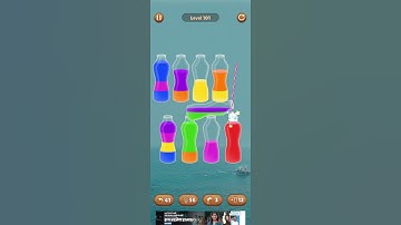 Water Sort | Level 101 #reel #watersort #watersortgame #watersortpuzzle #game #shorts #shortvideo