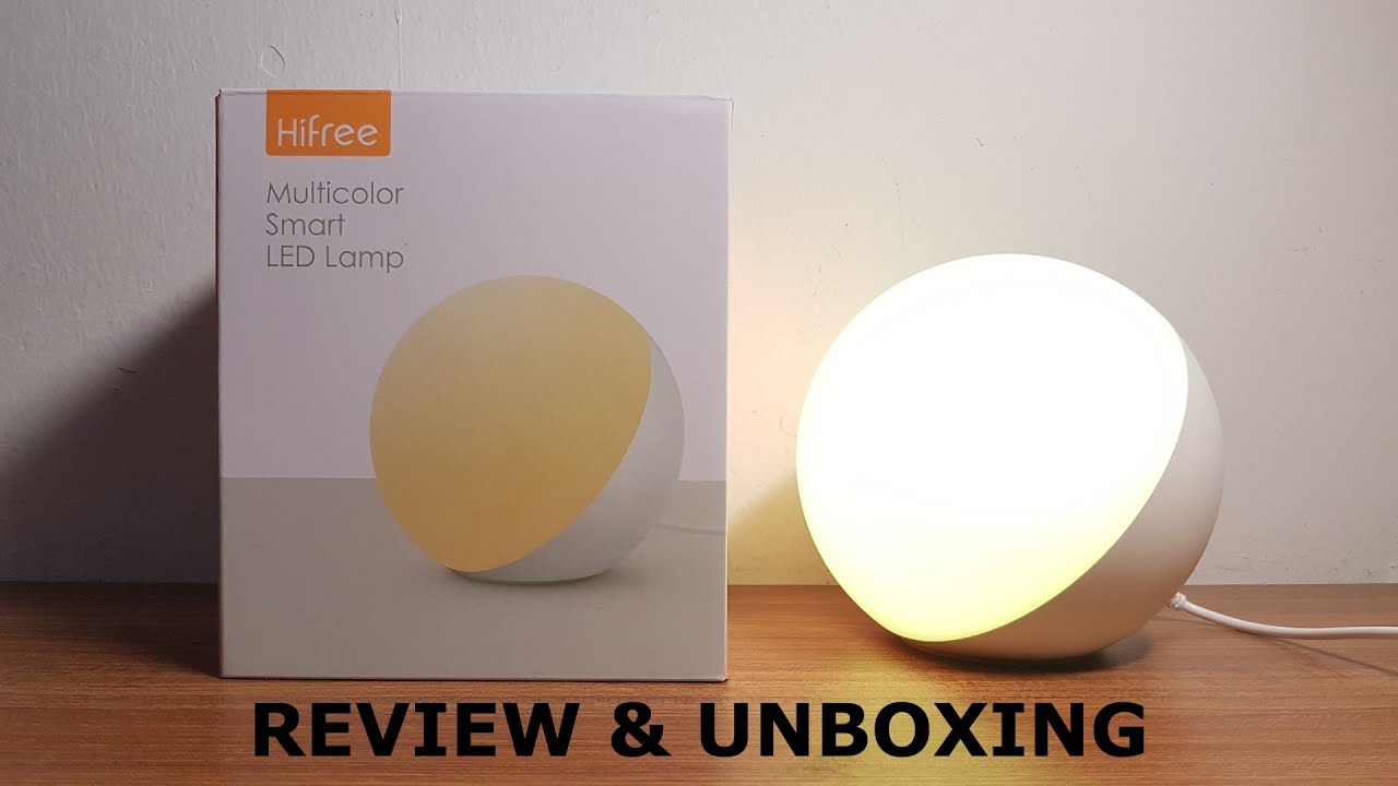 HiFree LTT21 Smart LED Lamp Review & Unboxing YouTube