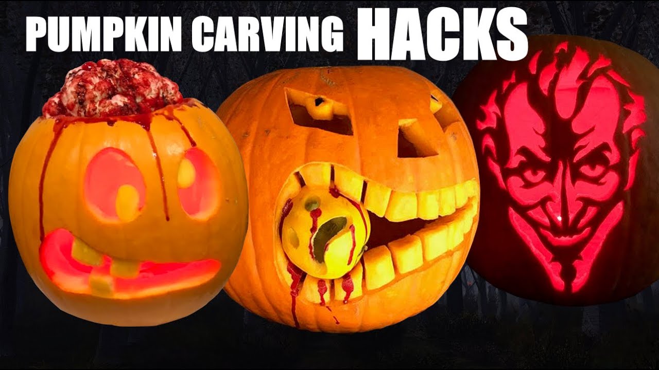 How To Carve a Pumpkin Like a PRO In 5 Minutes YouTube