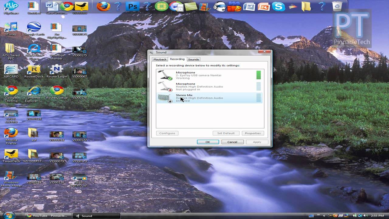 How To Enable & Use Stereo Mix YouTube
