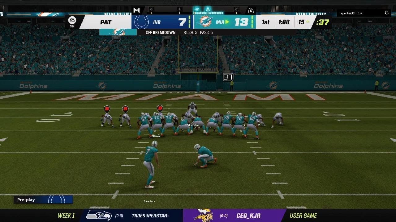 PML Week 1 Colts vs. Dolphins YouTube