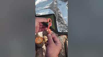Paracord Trick #survival #bushcraft #camping