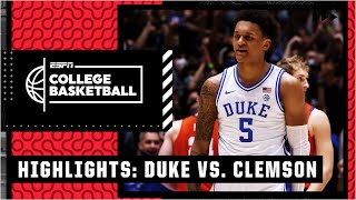 Duke Blue Devils at Clemson Tigers | Full Game Highlights