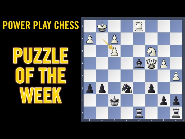 Chess Puzzles #1: Checkmate In 1 Move, White To Play