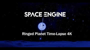 Ringed Planet Time-Lapse - Space Engine 4K