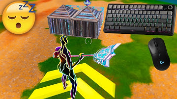 1v1 Speed Realistic Fortnite Gameplay - AULA F75 Keyboard ASMR (Handcam)