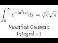 Gaussian Like Integral of Type - I : 1