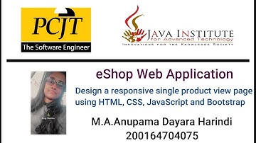 Design a responsive single product view page using HTML, CSS, JavaScript and Bootstrap  | Task 22