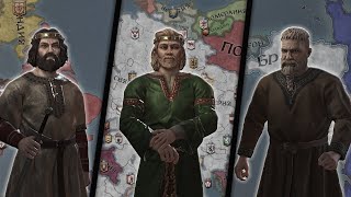 Crusader Kings 3 - Достижения: Норманнское иго, Монаршье величие, Путь к успеху.
