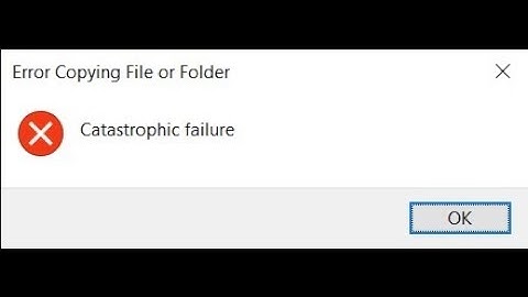 Catastrophic error while copying files from Mobile phone to laptop/desktop