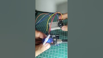 #servo #arduino #electronics #joystick  #controlling the servo with joystick