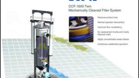 DCF Mechanically Cleaned Filter