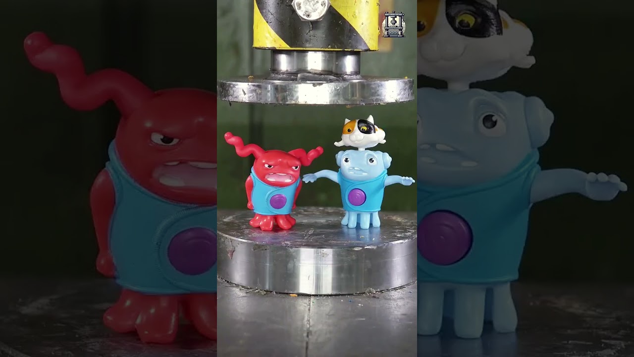 100 Ton Hydraulic Press Vs 🔥 Crushing Compilation 