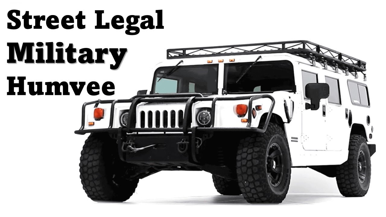 How To Make Your Humvee Or Military Vehicle Street Legal!