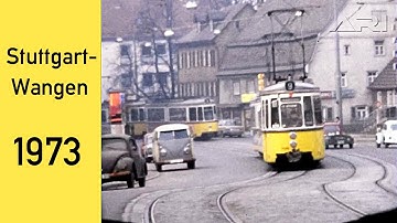 1973 Stuttgart-Wangen | SSB | Stuttgarter Straßenbahnen