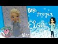 Diy Elsa - Frozen Tradicional - Biscuit - Rejane Kesia