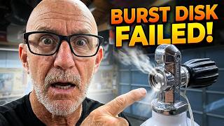 Scuba Tank Burst Disk Failure? Here's What Happens