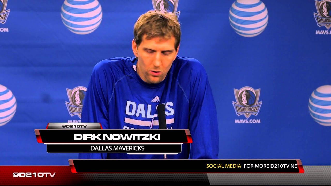 DALLAS MAVERICKS 2014 MEDIA DAY DIRK NOWITZKI YouTube