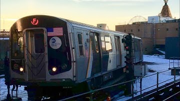 Openbve F train to 179th Street