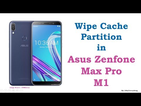 Wipe Cache Partition in Asus Zenfone Max Pro M1 and M2
