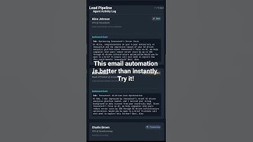 This Email Ai Agent is Better and Cheaper than Instantly. NodaysoffAI Builds Powerful AI Agents.