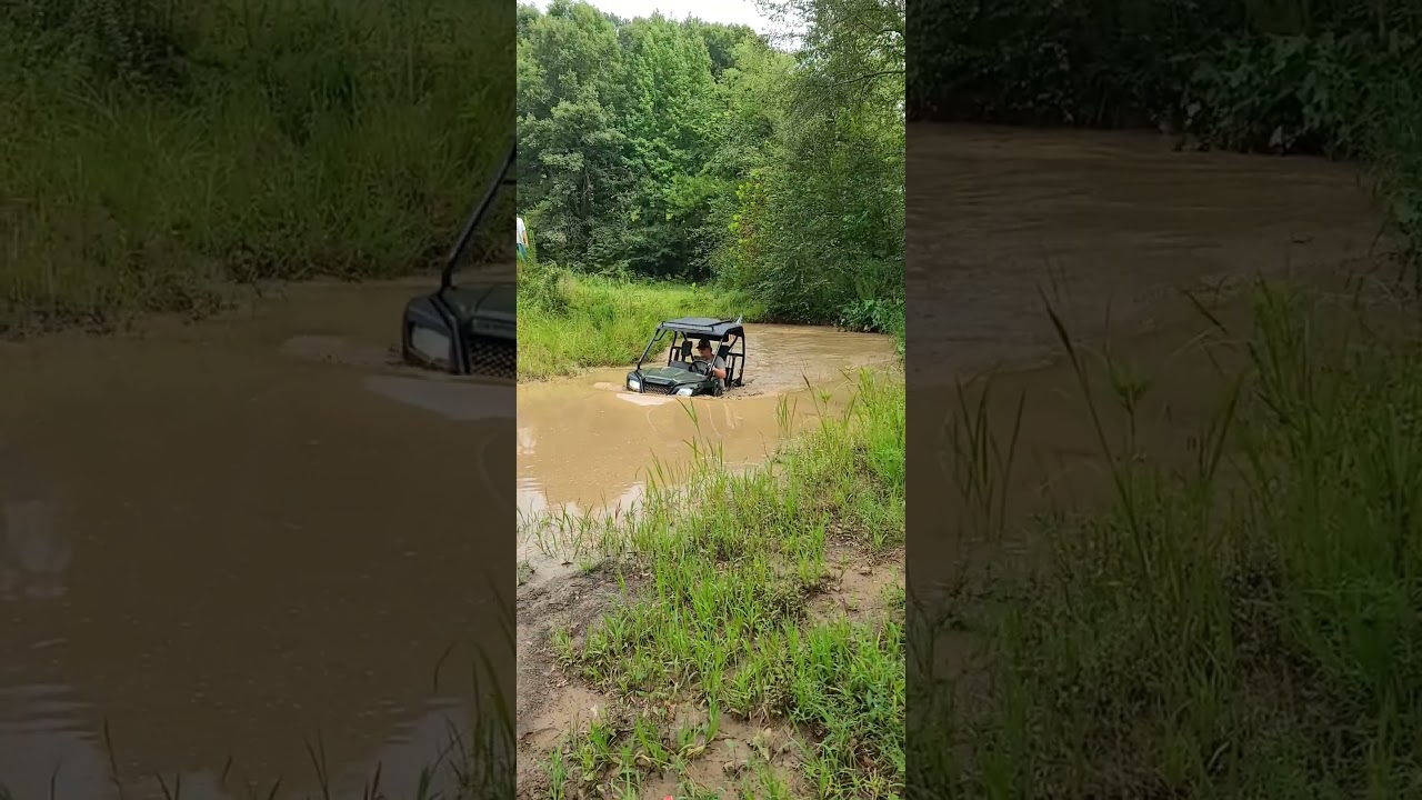 Honda Pioneer 500 Going Deep! Lake Houser 
